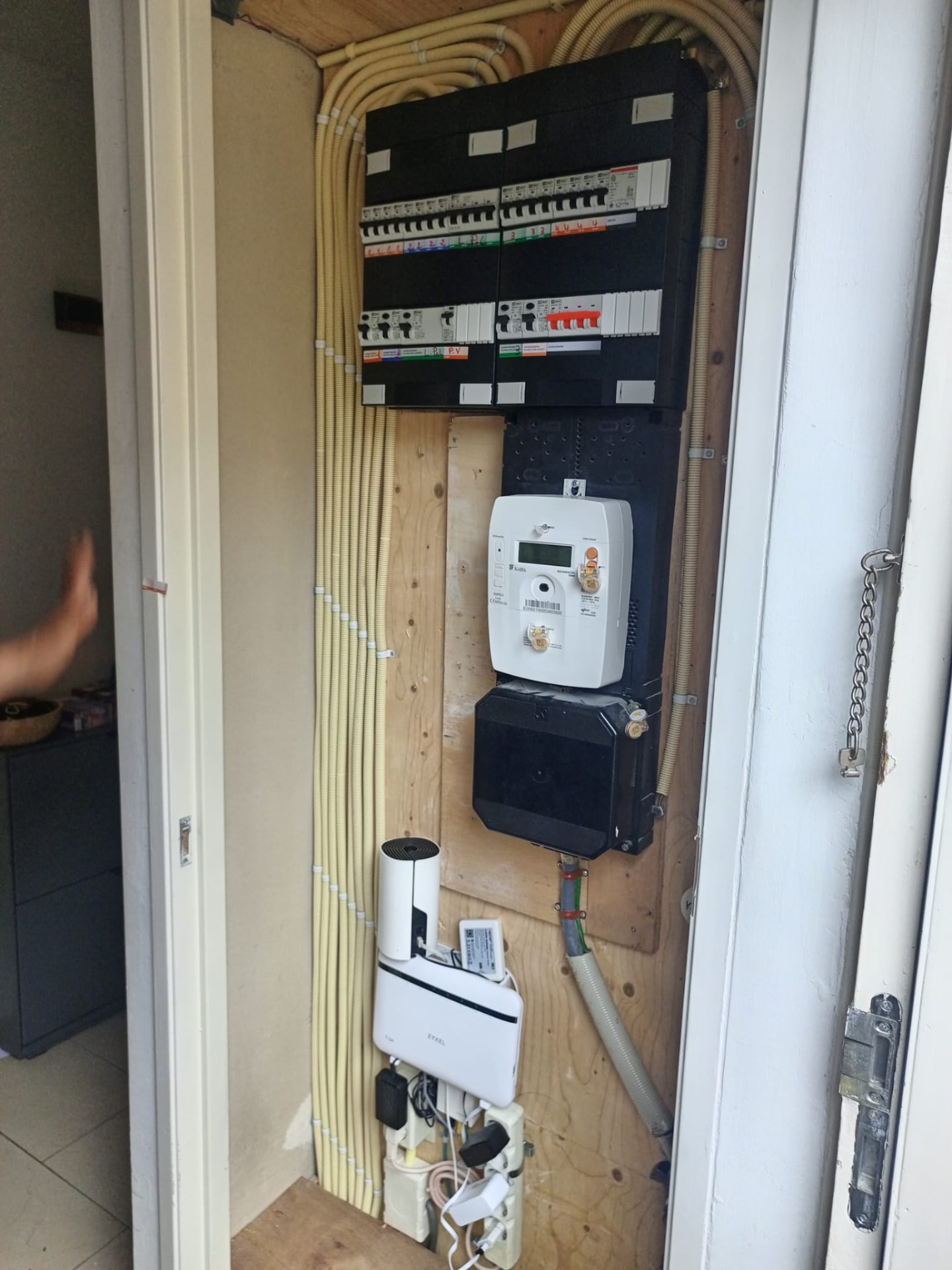 Meterkast met slimme meter