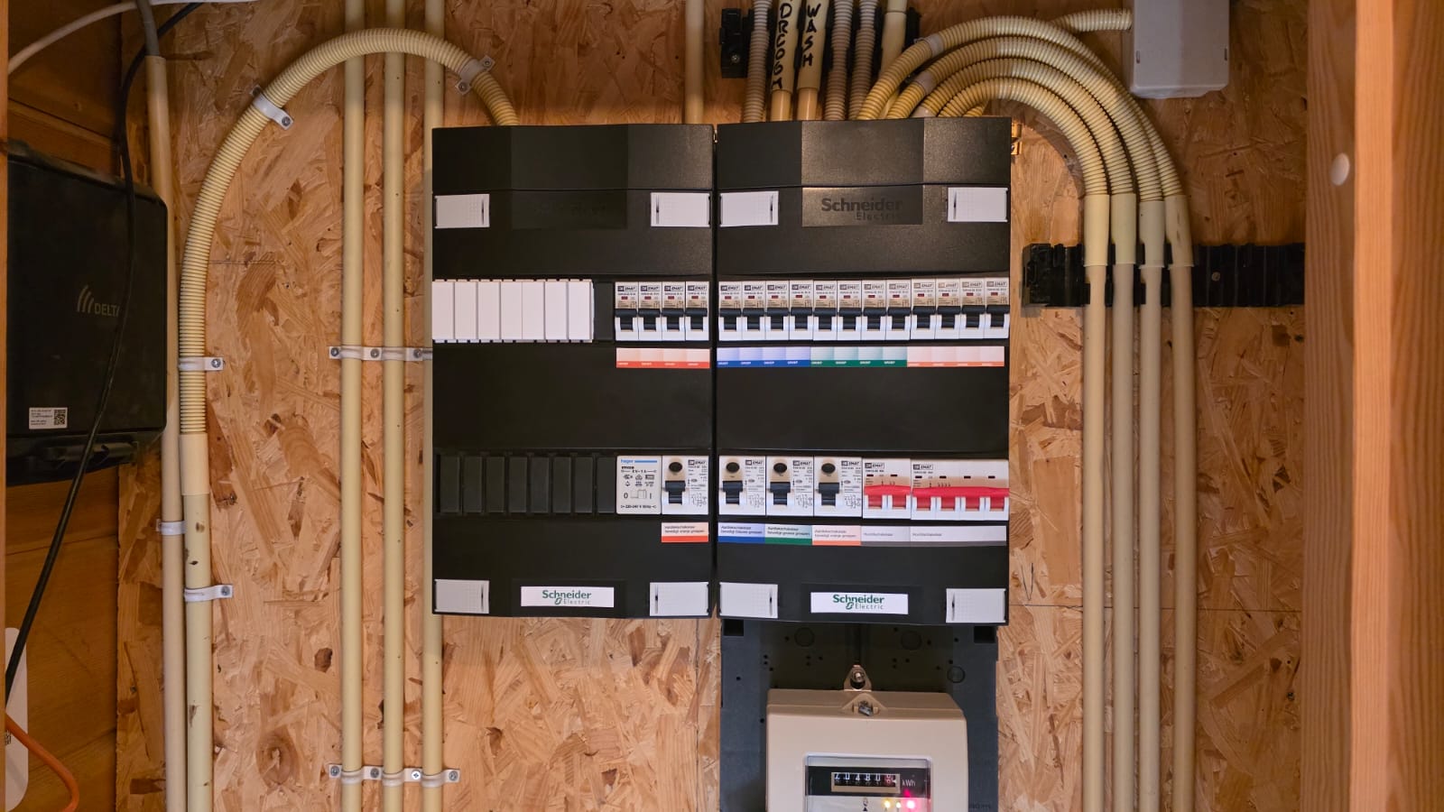Dubbele groepenkast Schneider